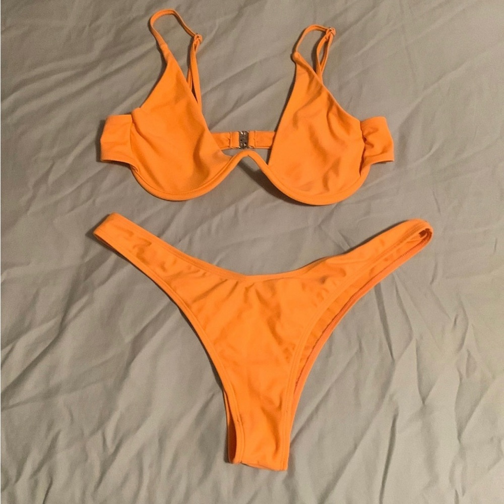 Large- Orange Bikini